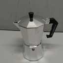 Primula Classic Stovetop Espresso and Coffee Maker, Moka Pot for Italian and Cuban Caf Brewing, Greca Coffee Maker, Cafeteras, 6 Espresso Cups, Silver