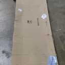 2 Pcs 7 x 64 Inch Entry Door Frame Only Replacement Kit for 1" Glass (Glass Not Included), 1 Lite Exterior Front Door Window Frame Replacement (Rectangle)