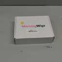 8x11cm Breathable Hair Topper, 12 inches 35g 120% Density Real Human Hair, 3 Non-Slip BB Clips, Wearable on Left, Right & Middle Part, Versatile Styling for Hair Loss & Volume Boost (Brown)