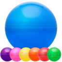 Big Claw Machine Capsules Colored Plastic Sphere Large Party Favor Containers Round 7 pcs 7.9 inch - Jumbo Plastic Christmas Ornaments Extra Large Gift Box Empty Craft Party Supplies Vending Capsules