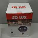 SD LUX Oversized Vintage LED Light Bulbs 5W, Medium Base E26, Giant Edison Bulb Large Decorative Bulbs, Huge Edison Light, Dimmable 200LM(15W Equi) Pendant Lighting Warm White 2200K,1 Pack(G200-Smoke)