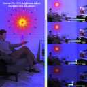 Smart Fireworks LED Lights, USB Powered ICRGB Dreamy Color LED Lights, Color Changing LED Ribbon for Room and Christmas Party Decoration