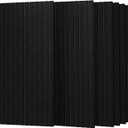 UMIACOUSTICS 6 Packs Acoustic Panel,47.2 x 23.6 Inches Decorative Sound Proof Panel for Office,Home Theater,Studio,Walnut Color