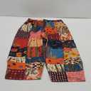 ANRABESS Women Palazzo Pants Summer Boho Bagyy Wide Leg High Smocked Waist Casual Loose Lounge Pant with Pocket,2XL