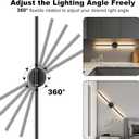 Battery Operated Wall Sconces Set of 2, Dimmable 6000mAh Rechargeable Wall Lights, LED Wall Lamp with Remote Control