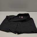 Hanes Women's Originals Tri-Blend Pockets, Lightweight Jersey Shorts, 2.5" (Large, Black)