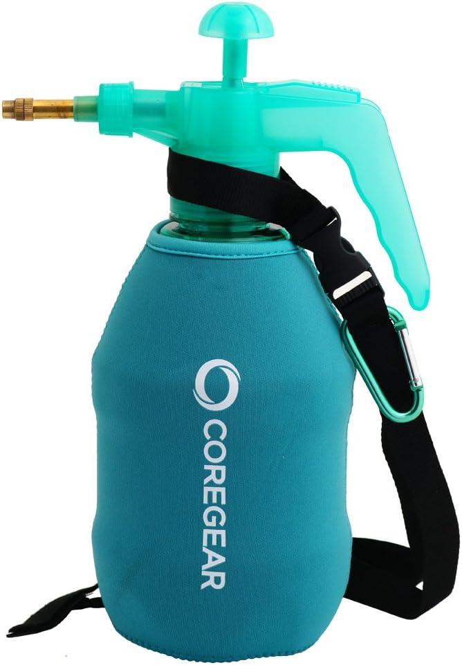 (Ultra Cool XL) USA Misters 1.5 Liter Personal Pump Water Mister & Sprayer with Full Neoprene Jacket (Teal)