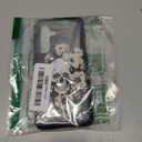 Compatible with Samsung Galaxy S24 & S25 Case with Card Holder Cute Shockproof Drop Protection Phone Wallet Slot Cover Cases for Women - Black Floral Skull Skeleton