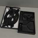 Verfubo Red Light Therapy for Face & Neck, Red Light Mask with 850nm NIR, 7-1 Colors LED Light Therapy mask, Rechargeable LED Face & Neck Mask for Anti-Aging, Skin Firming & Radiant Glow at Home (Black)