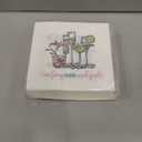 Tinlade 100 Pcs Mahjong Party Cocktail Napkins Mahjong Party Supplies Bulk 13 x 13 Inches Disposable Paper Napkin for Bachelorette Bridal Shower Decor