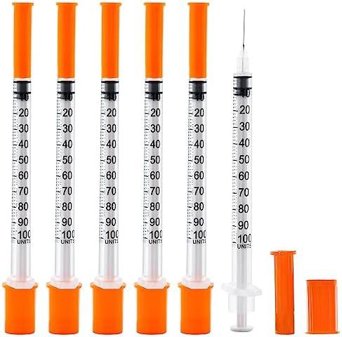 U-100 1cc 31 Gauge 5/16 Inch Syringe, Individually Packed 16 PACK