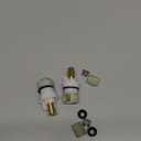 RP25513 faucet stem assembly Replacement Kit for two handle faucet repair kit with RP24096 Cartridge RP4993 Seats Springs RP24097 1/4 Turn stop, 2 Pack
