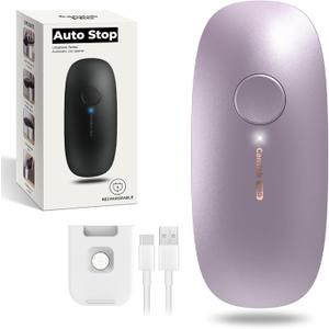 Canslab Ultrablade PRO - USB Rechargeable Electric Can Opener for Kitchen for Seniors with Arthritis- Auto Stop One touch Automatic Can Opener, Smooth Edge, Small Size Can Opener, Purple