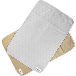 Pet Parents Pawtect Pads Washable Pee Pads for Dogs (2pack) of Premium Dog Pee Pads, Waterproof Puppy Pads & Reusable Dog Pads, Whelping Pads & Modern Pee Pads for Dogs (Tan/Grey, 24x36)