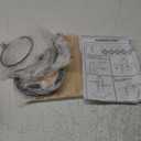 Handrong Elevated Cat Bowls Elevated,4 Heights Raised Cat Food Bowl for Indoor Cats with 5 Steel Bowls for Kitten Puppy Small Dogs