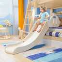 Couch Slide for Kids can be Used with beds, Stairs, Bedside Tables, and Stairs. Suitable for Toddlers, Boys and Girls. The Maximum Load-Bearing Capacity is 220LBS. Easy to Install