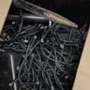 [4 Pack] Solar Christmas Lights Outdoor, 480 LED 157FT Solar Twinkle Light Outdoor with 8 Modes & Memory Function, Waterproof Chrismas Lights for Xmas Tree Party Decorations (White)