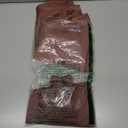 PRETTYGARDEN Women's 2 Piece Satin Outfits Summer Sleeveless Mock Neck Crop Tops and Long Skirt Dress Sets (Brick Red, Small)