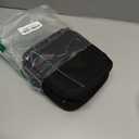 CURMIO Night Vision Goggles Carrying Case, Storage Bag for Tactical Night Vision Binoculars, SD Card and Data Cables, Black (Bag Only), 6.5 x 5.9 x 3''