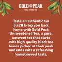 Gold Peak Tea, Unsweet Tea, 16.9 fl oz, 6 Pack