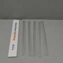 AmazerBath 5 PCS Shower Door Side Seal Strip -15.75 Inches x 5, 5 Sections Segmented Shower Installation Kit, Frameless Glass Door Seal Strip - Suitable for 1/4 Inch Glass