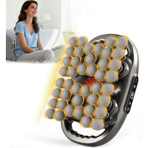 Back Massager for Pain Relief Deep Tissue 42-Head Massage Gun with 9 Modes & 9 Speeds, Full Body Muscle Relaxation, LED Display, Gift for Athletes & Office Workers