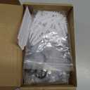 [Upgraded] 25 PCS Screw Hooks with Self-Drilling Drywall Anchors, Plastic Expansion Tubes Included, Heavy Duty Eye Hook, Screw in Hook for Hanging Plants, String Lights, Cup, Key