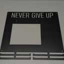 Medal Hanger Display Race Medal Hanger Holder Wall Hanger with Bib Holder Marathon Medal Holder Bib Board Holder for Runner 2 Pack Bib Organizer Bag Included