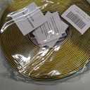 Raycity 36 Feet Flexible Inside & Outside Corner Trim Molding Peel and Stick Molding 90 External Corner Guards Trim for Tile and Wall Edges Gaps,Furniture and Wall Repair-Gold/0.06" (H)*1.6" (W)