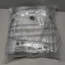 10 Pack Silver Table Runner 12 x 108 inch Sequin Table Runner Party Decor Glitter Table Linens Runner Sparkly Dinner Party Supplies Fabric for Baby Shower Holiday Celebration