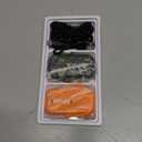 LcFun 2 Pack Waterproof Lighters, Outdoor Windproof Torch Lighters Butane Refillable, Electric Dual Arc Plasma Lighter USB Rechargeable Matches, Christmas Stocking Stuffers Survival Gifts (Orange+camouflage)