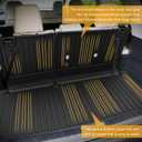 AOMSAZTO Cargo Mat Compatible with 2024 2025 2026 Toyota Grand Highlander: Cargo Liner with Backrest Mat 2-in-1 - All Weather TPE Trunk Mat for Grand Highlander Accessories (Not Fit Highlander)