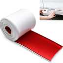 Side Skirts for Cars Universal,Anti-Scratch.Universal Rubber Anti-Scratch Side Skirts Edge Guards.Protector for Sedans, Truck, SUV,Rubber Bumper Protector 8CMx4M(White)