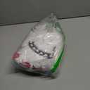 Spin Mop Replacement Handle, 2 Pack Mop Head&Base Scrub Brush 4-Section 30-to-58 inch Mop Replacement Stick Compatible with Ocedar Mop Handle for Easy Wring Mop Refills (White)