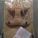 ANGELBLISS Baby Bouncer, Portable Bouncer Seat for Babies, Infants Bouncy Seat with Cotton Fabric, Natural Vibrations (Brown)