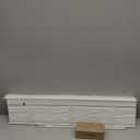 LEVOLOR Basics Cordless Light Filtering Faux Wood Blinds, Easy to Install 2 Blinds for Windows, Timeless Look, Fits up to 34 Width and 72 Length, Home Solution for Any Space or Room (White)