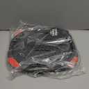 NutriChef 2-Piece 13-Inch Nonstick Pizza Tray, Round Carbon Steel Non-Stick Pizza Pan with Perforated Holes, Premium Bakeware Pizza Screen with Silicone Grip Handles, Dishwasher Safe, NCBPIZX2