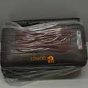 DOPICT Massage-Mat, Detachable Neck Massager, Full Body Vibration Heating, Massage Pad with 10 Vibrating Motors and 9 Speed Settings for Home Office Use, Brown