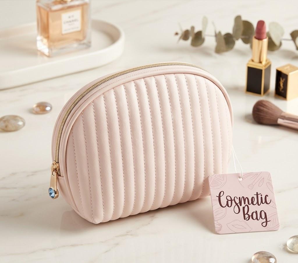 Quilted Cosmetic Bag Pack Of 3