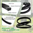 954-04249A Lower Drive Belt for 754-04249, 754-04249A, 954-04249, 954-04249A Drive Belt, Fits MTD, Troy-Bilt Pony Tuffy, Craftsman T100 T110 T1000 LT1500 LT2000 Lawn Mowers,5/8" x 71"