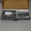 LAOPAO Desk Lamp with Wireless Charger: USB Charging Port, Table Lamp with Clock, Desk Lamps for Home Office College Dorm Room Essentials (Black)