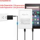 10Ft USB C Charger Compatible with Kindle Paperwhite 11th 12th Generation,Kindle Paperwhite Signature Edition 2021 2024