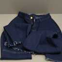 Bell Bottom Jeans for Women High Waisted Stretch Ripped Skinny Hole Classic Raw Hem Denim Flare Pants M 