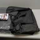 Back Seat Extender for Dogs, Hard Bottom Dog Car Seat Cover for Truck Back Seat, Upgraded PU Leather Dog Hammock for Car, Waterproof, Anti Scratch, Larger Space,Holds 400lbs (XL, Black)