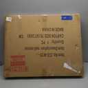 COGOOD Farmhouse Barn Door Mirror - 29" x 22" Rustic Wood Framed Wall Mirror for Bathroom, Living Room, Entryway Wall Decor (Black)