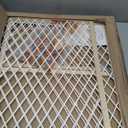 Toddleroo by North States - Diamond Mesh Wooden Baby Gate: Pressure Mounted Baby Gate for Doorways - Adjustable 26.5 to 42 Inches Wide - 23 Inches Tall