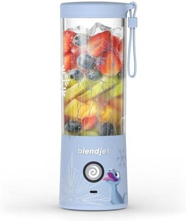 BlendJet 2 Portable Blender for Smoothies & Shakes - 16oz BlendJet Cordless Personal & Small Blender, USB-C Rechargeable & Self Cleaning - (Elsa)