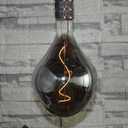 SD LUX Oversized Vintage LED Light Bulbs 5W, Medium Base E26, Giant Edison Bulb Large Decorative Bulb, Huge Edison Light, Dimmable 200LM(15W Equi) Pendant Lighting Warm White 2200K,1 Pack (A165-Smoke)