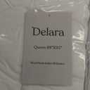 Delara Full/Queen Size Organic Wool Comforters Duvet Insert, Ultra-Soft GOTS Certified 100% Organic Cotton Shell All Season Merino Wool Comforters Hotel Collection Comforter, 300 GSM All Season Warmth Queen,(88" x 92")