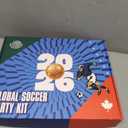 Soccer Fan Gear Set for 2026 World Tournament, Soccer Party Favors Kit with Flag,Scarf, Face Paint, Clapper, Horn&Glasses,Supporter Accessories for Game Day, Sports Event, Gift